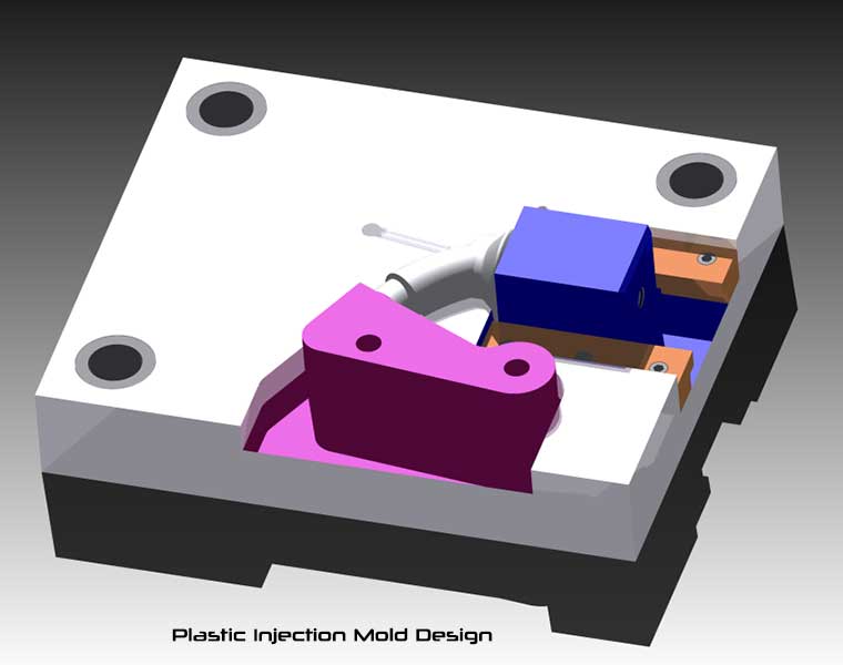 Potato Suction Cup - Plastic Injection Mold Design Rendering from Autodesk Inventor 